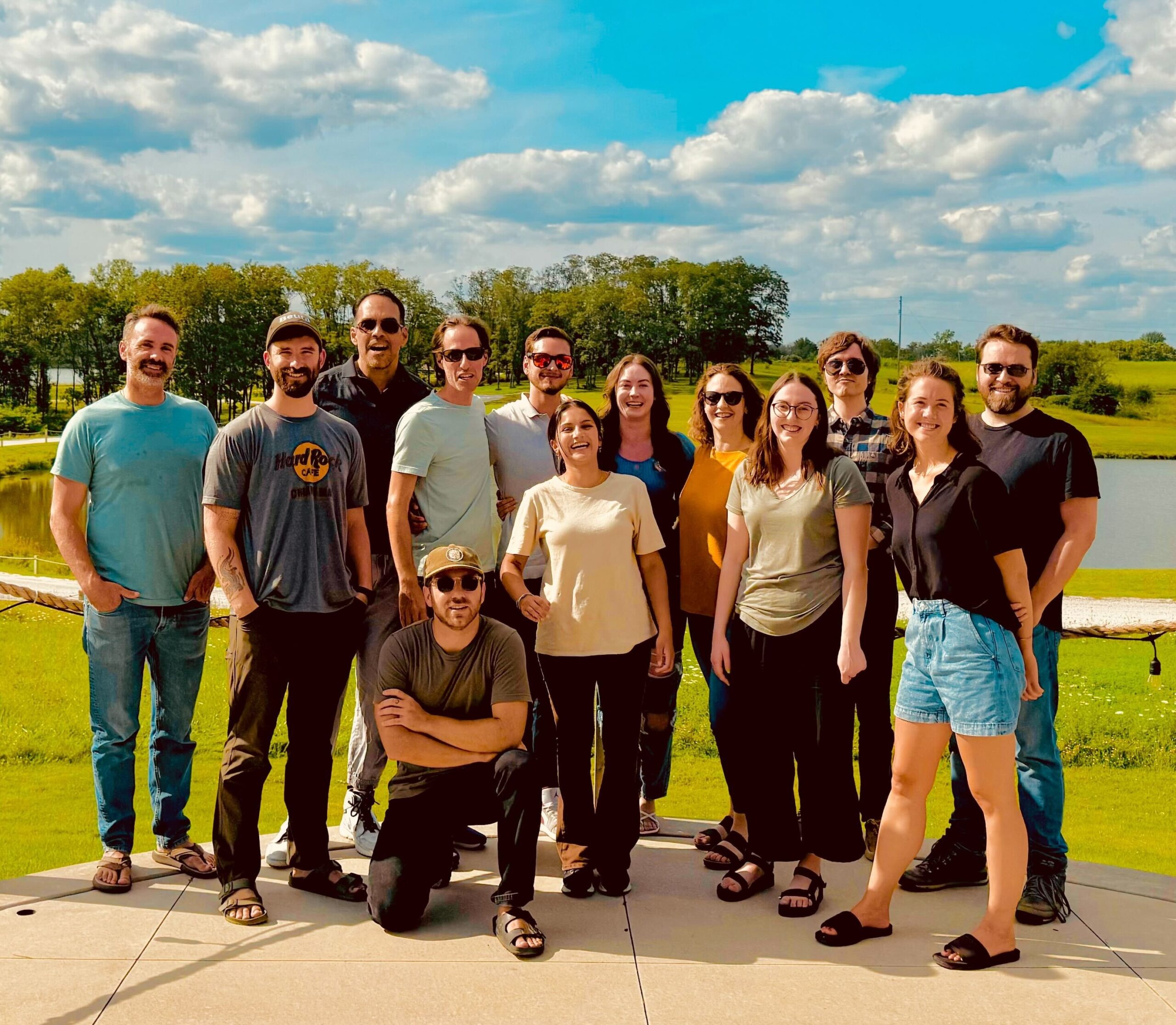 Happy hour under beautiful midwest skies